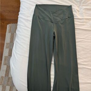 Aerie Offline cross waist flare leggings